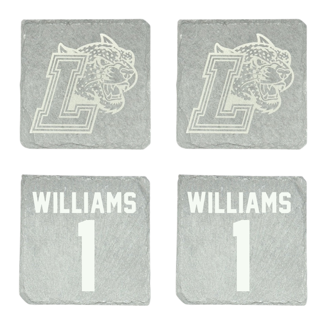 Lafayette College Basketball Stone Coaster (4 Pack)  - #1 Caleb Williams