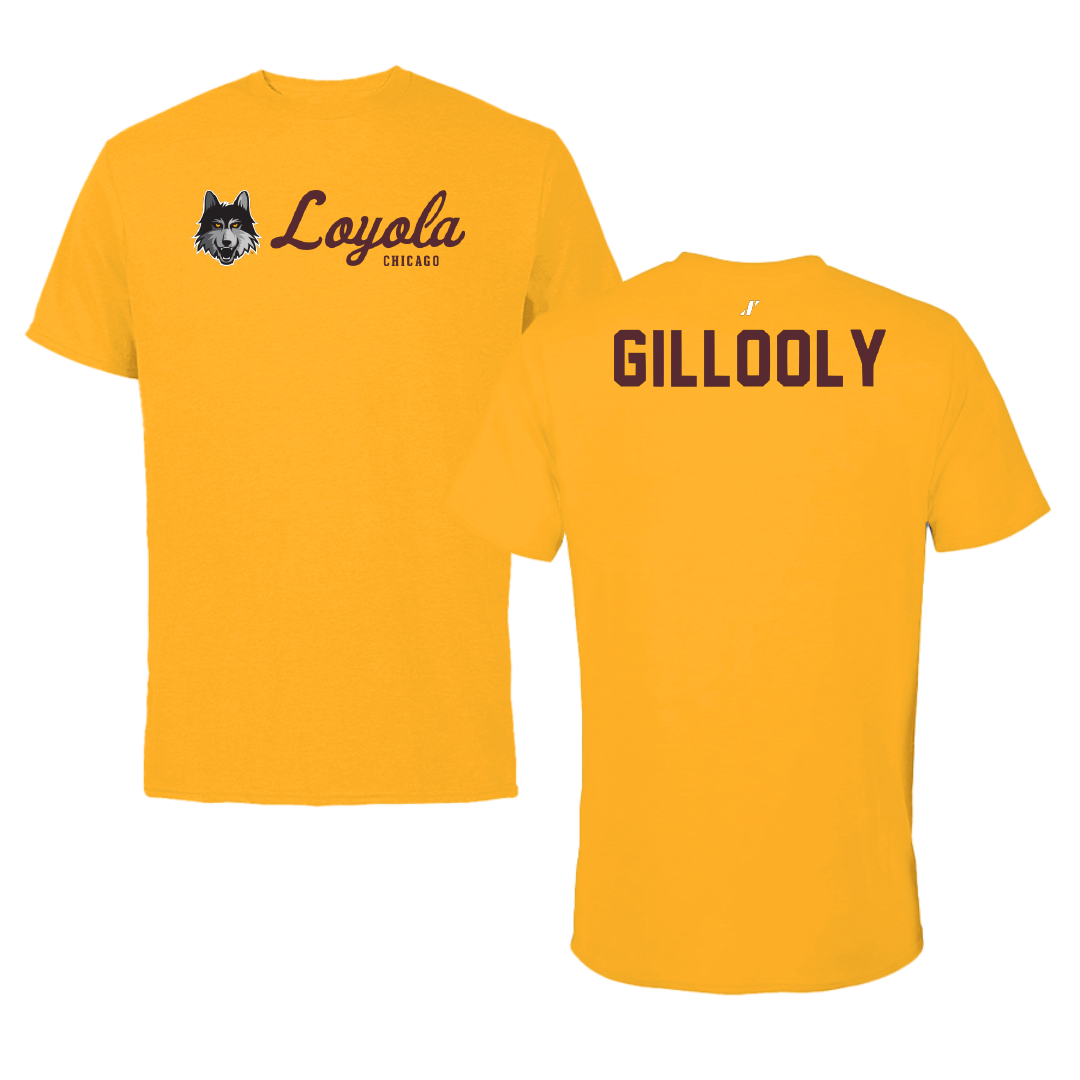 Loyola University-Chicago TF and XC Gold General Performance Tee - Ali Gillooly
