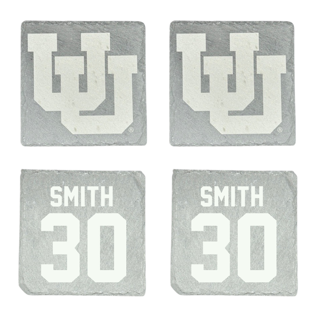 University of Utah Soccer Stone Coaster (4 Pack)  - #30 Isabelle Smith
