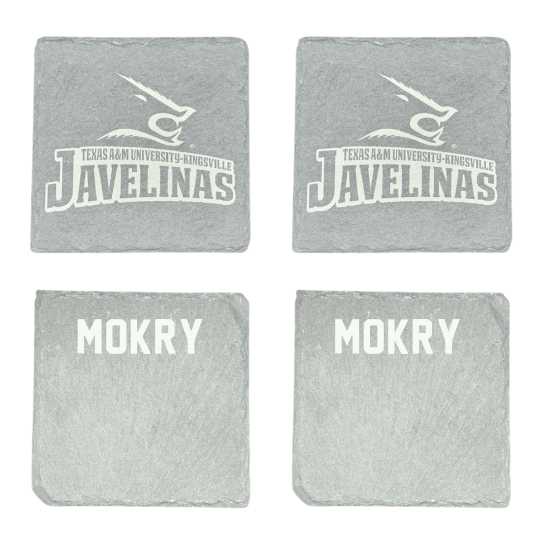 Texas A&M University-Kingsville Golf Stone Coaster (4 Pack)  - Cesilee Mokry