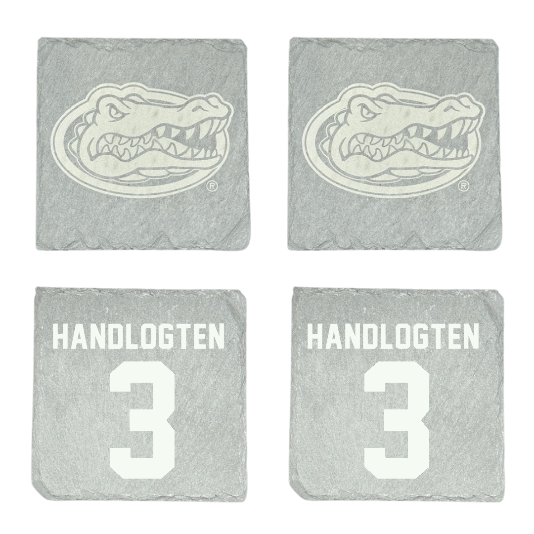University of Florida Basketball Stone Coaster (4 Pack)  - #3 Micah Handlogten