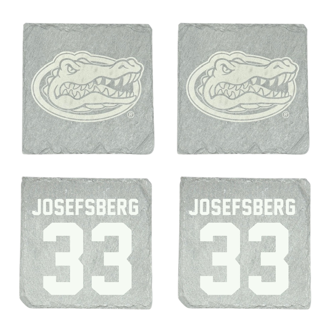 University of Florida Basketball Stone Coaster (4 Pack)  - #33 Cooper Josefsberg