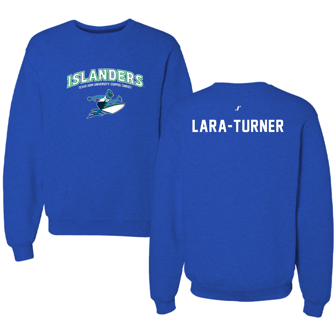 Texas A&M University-Corpus Christi TF and XC Blue General Crewneck - Khiah Lara-Turner