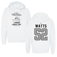 Football White Influxer Athletic Club Hoodie - #52 Matthieu Watts