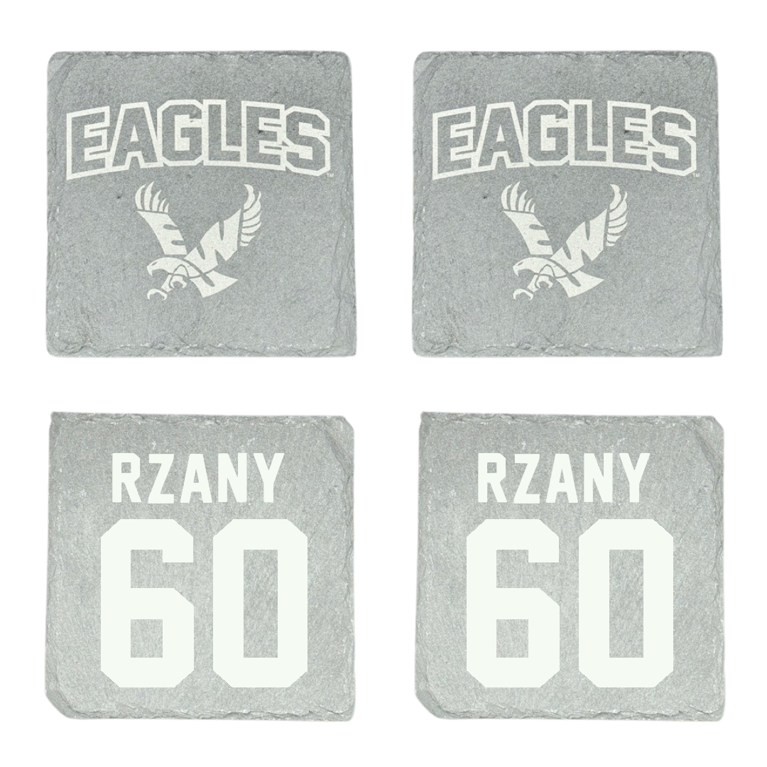 Eastern Washington University Football Stone Coaster (4 Pack)  - #60 Gabriel Rzany