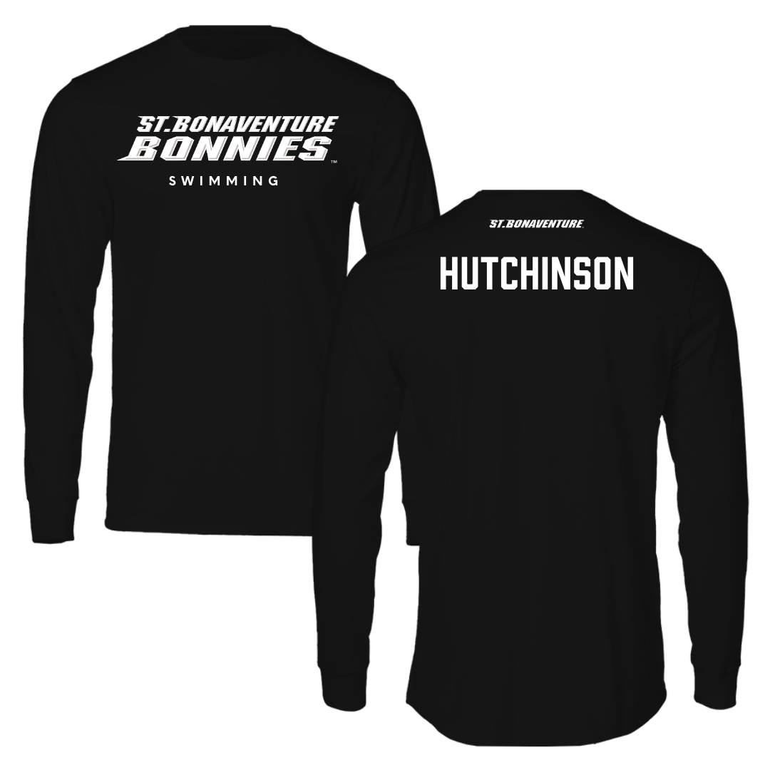 St. Bonaventure University Swimming & Diving Black Long Sleeve - Davis Hutchinson