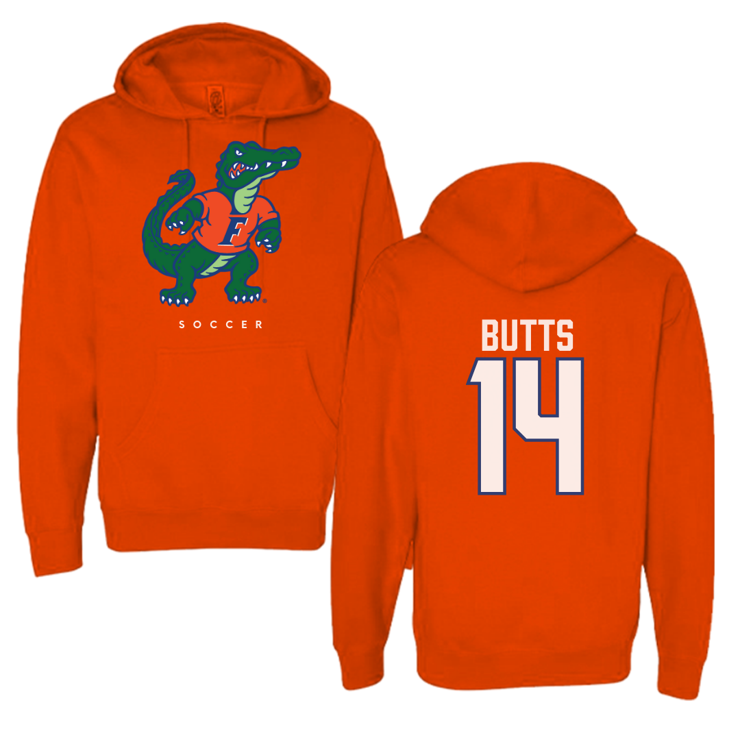 University of Florida Soccer Orange Hoodie - #14 Njeri Butts