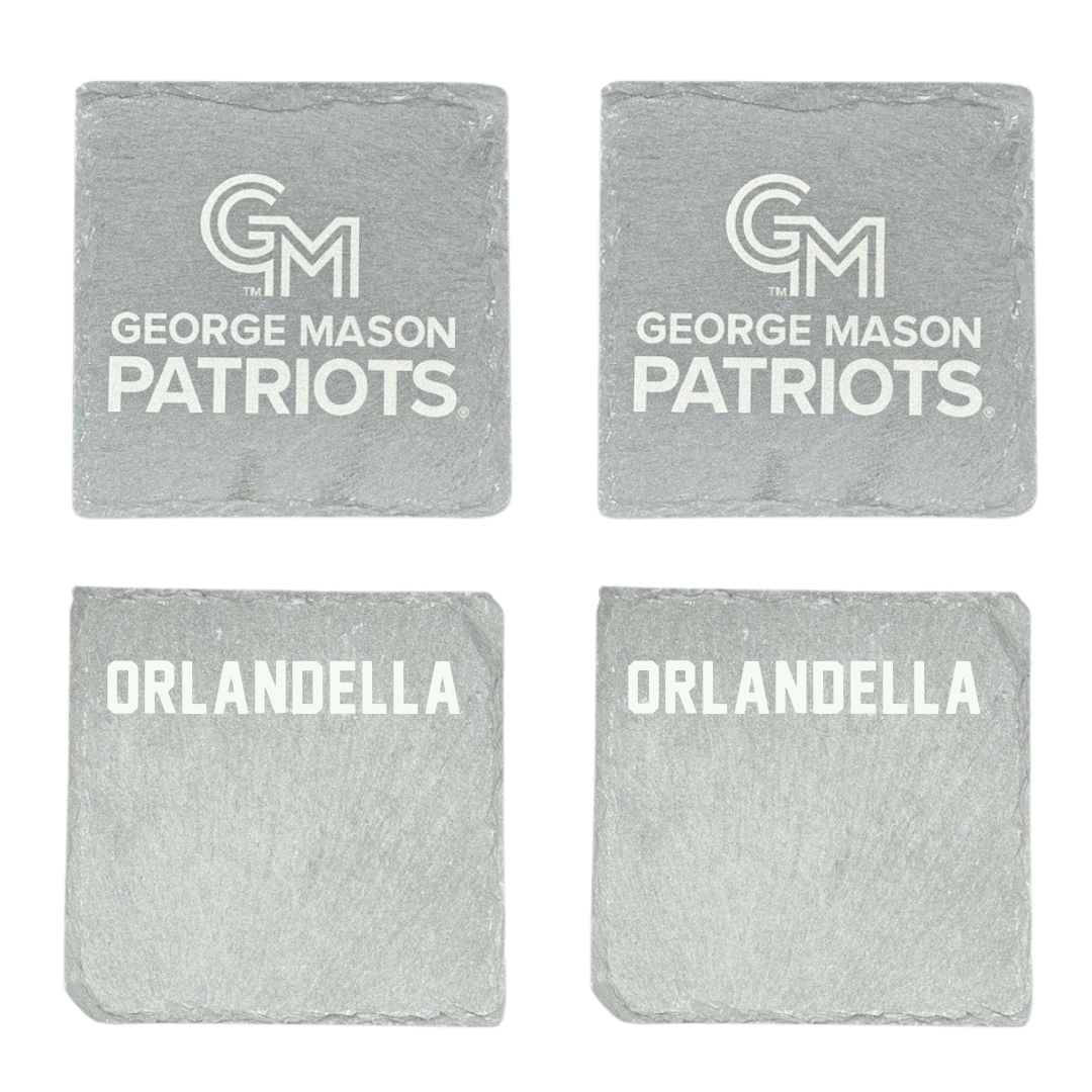 George Mason University Rowing Stone Coaster (4 Pack)  - Cecilia Orlandella