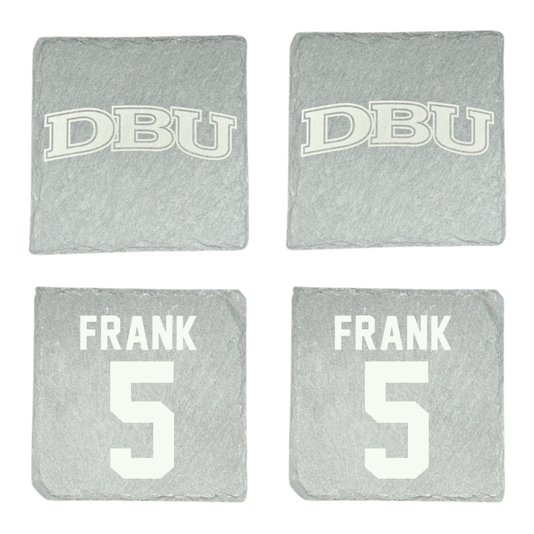 Dallas Baptist University Basketball Stone Coaster (4 Pack)  - #5 Trevor Frank