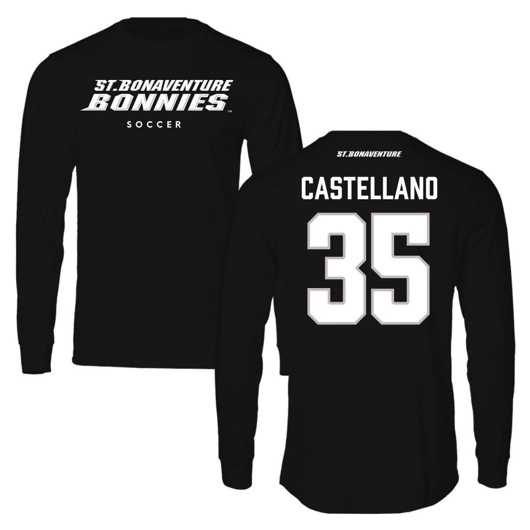 St. Bonaventure University Soccer Black Long Sleeve - #35 Juliana Castellano