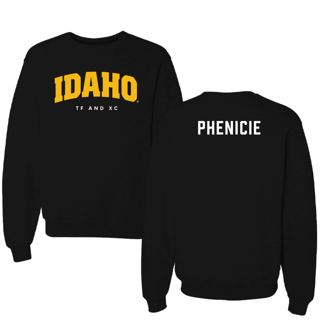 University of Idaho TF and XC Black Idaho Crewneck - Lily Phenicie