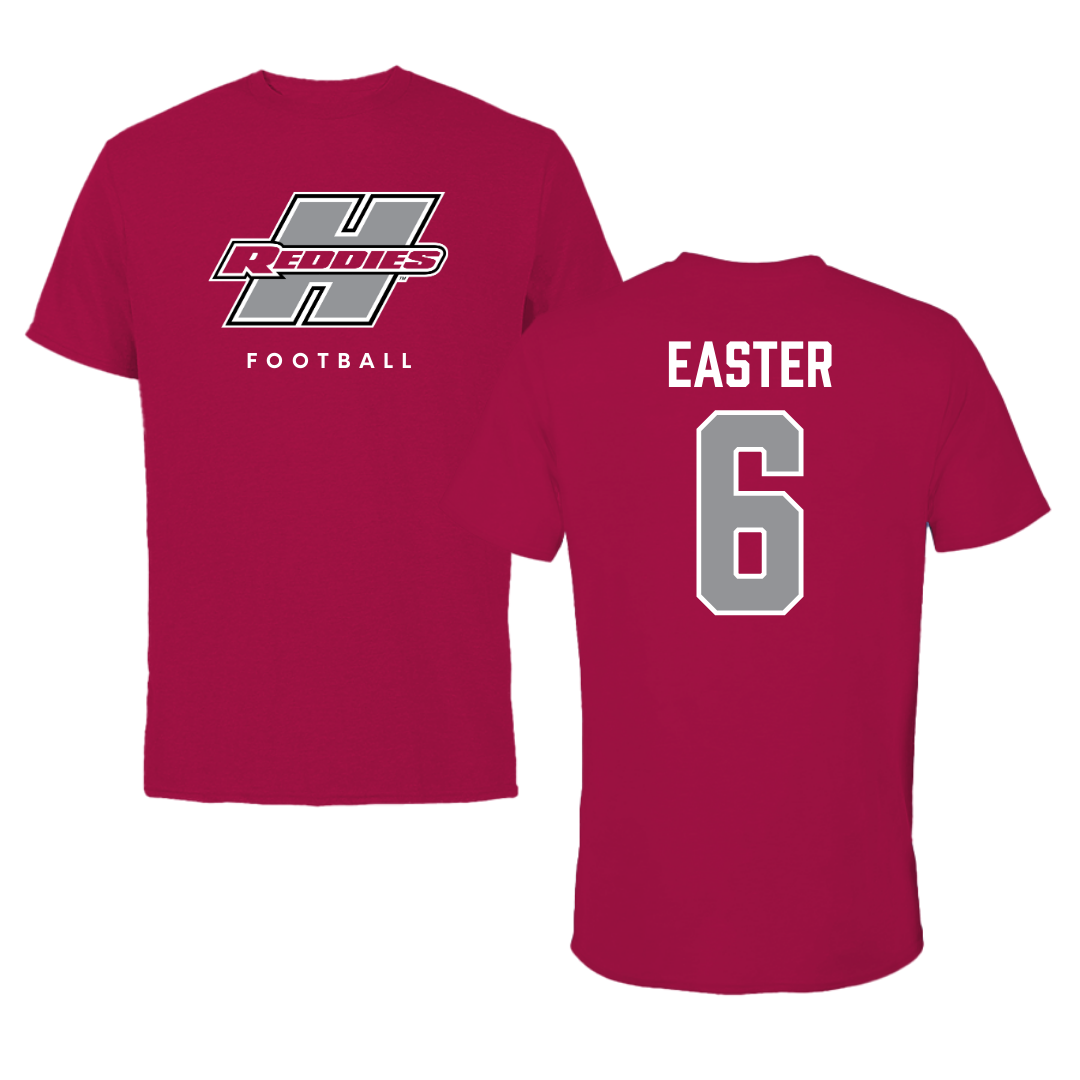 Henderson State University Football Cardinal Performance Tee - #6 Jody Easter