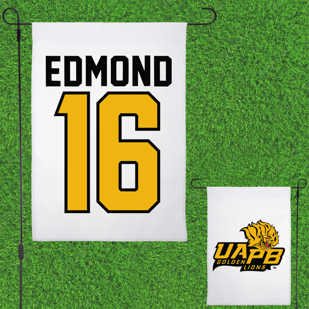 University of Arkansas-Pine Bluff Volleyball White Garden Flag - #16 Ariyonna Edmond