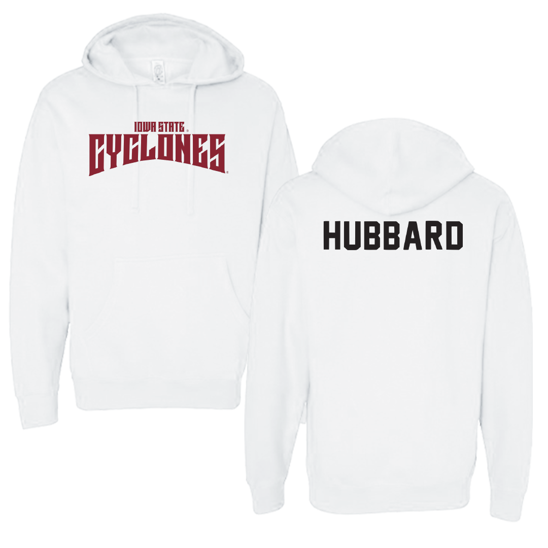 Iowa State University TF and XC White Classic Hoodie - Camryn Hubbard