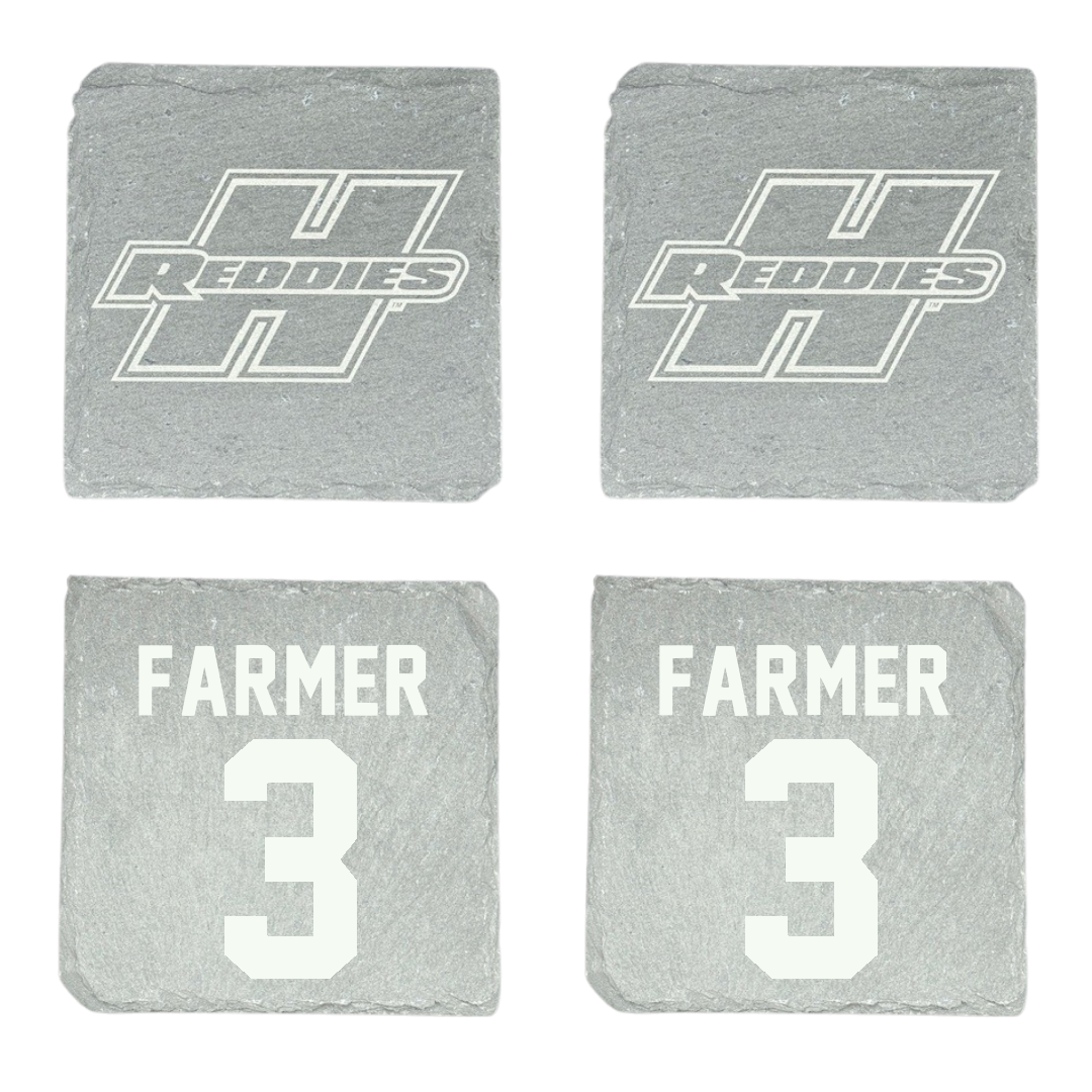 Henderson State University Basketball Stone Coaster (4 Pack)  - #3 Chase Farmer