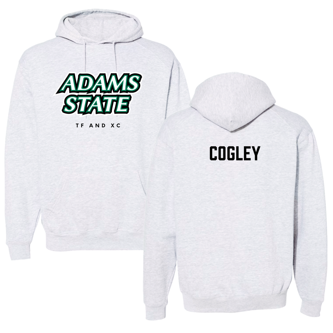 Adams State University TF and XC Gray Block Hoodie - Kien Cogley