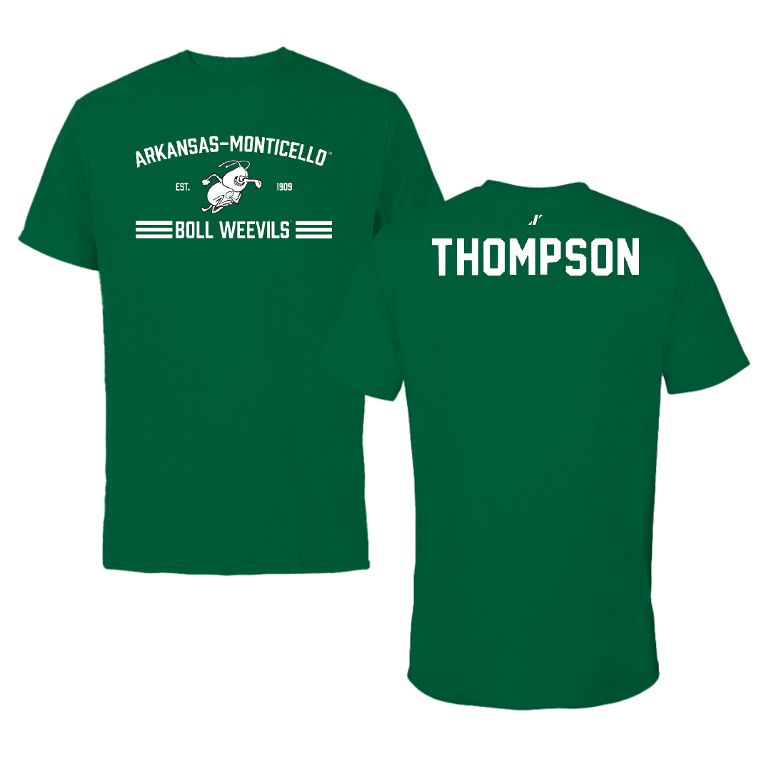 University of Arkansas-Monticello Cheer Green General Performance Tee - Sarah Thompson
