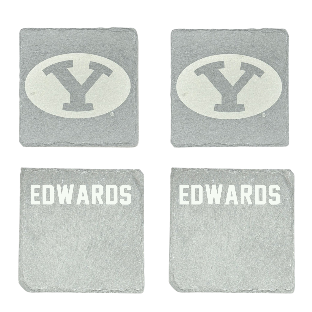 Brigham Young University Swimming & Diving Stone Coaster (4 Pack)  - Emerson Edwards