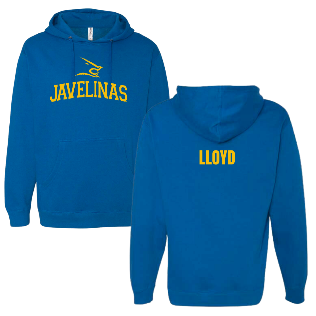 Texas A&M University-Kingsville TF and XC Blue Hoodie - Mary Lloyd