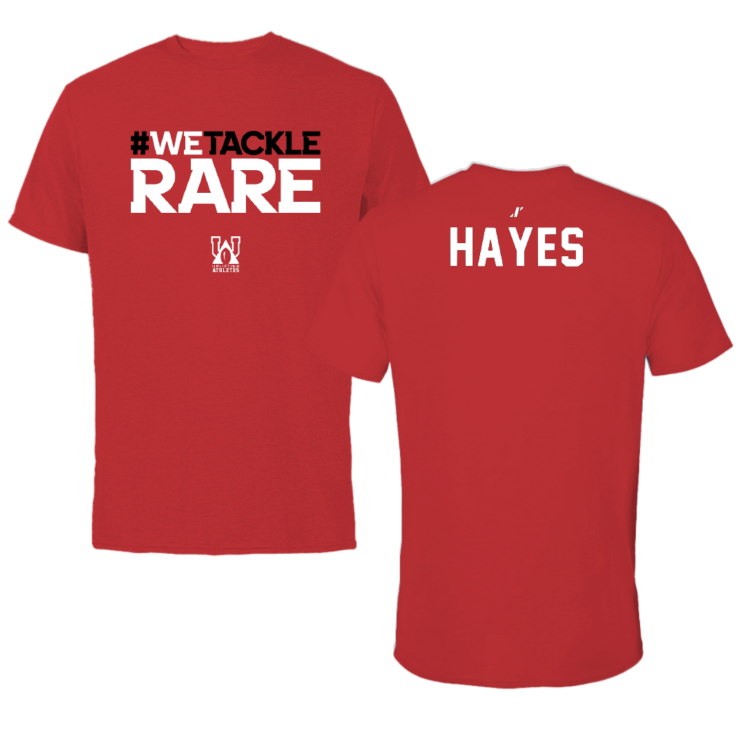 North Carolina State University Swimming & Diving Red Uplifting Athletes Tee - Aiden Hayes