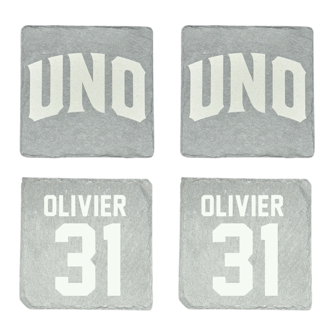 University of New Orleans Baseball Stone Coaster (4 Pack)  - #31 Chris Olivier