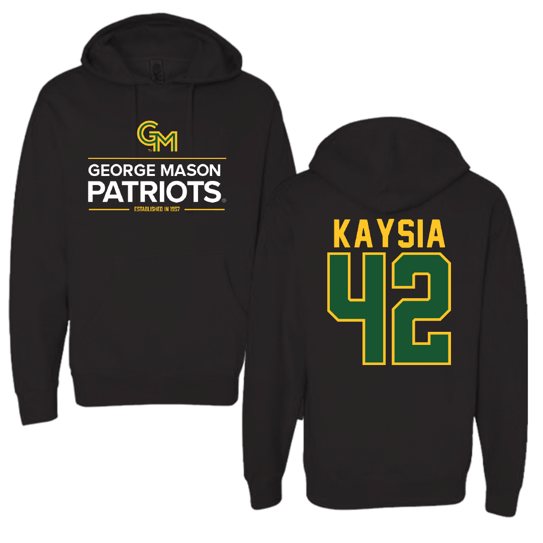 George Mason University Basketball Black General Hoodie - #42 Nalani Kaysia