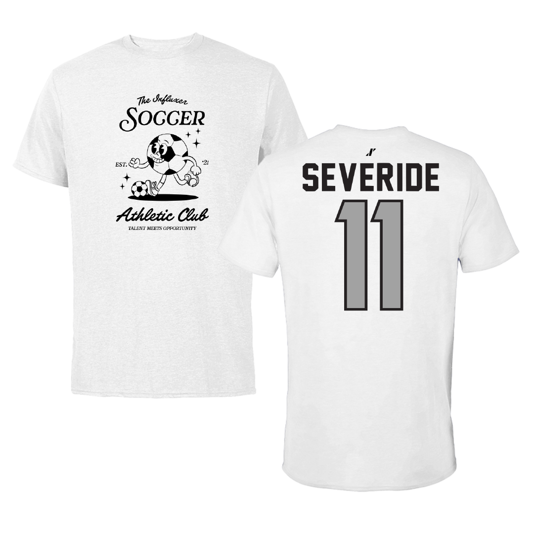 Soccer White Influxer Athletic Club Tee - #11 Annie Severide
