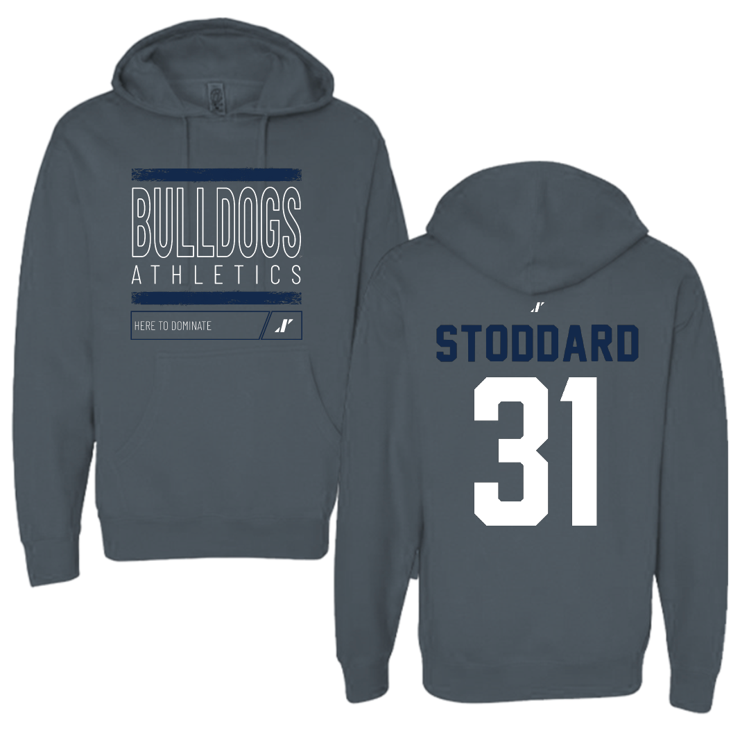 Butler University Basketball Dark Gray Dominate Hoodie - #31 Lillian Stoddard