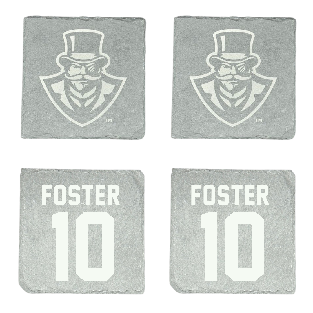 Austin Peay State University Basketball Stone Coaster (4 Pack)  - #10 La’Nya Foster