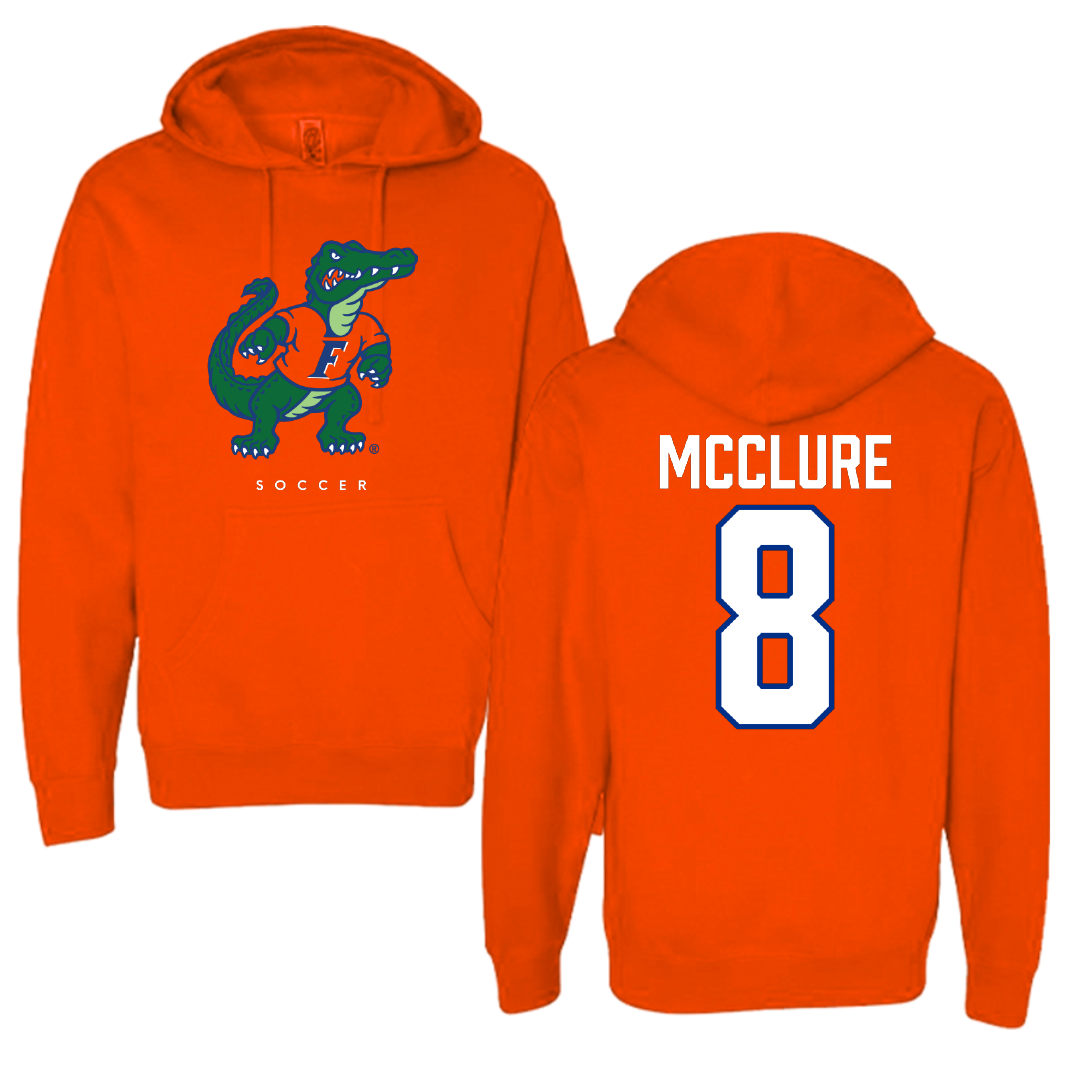 University of Florida Soccer Orange Hoodie - #8 Charlotte McClure