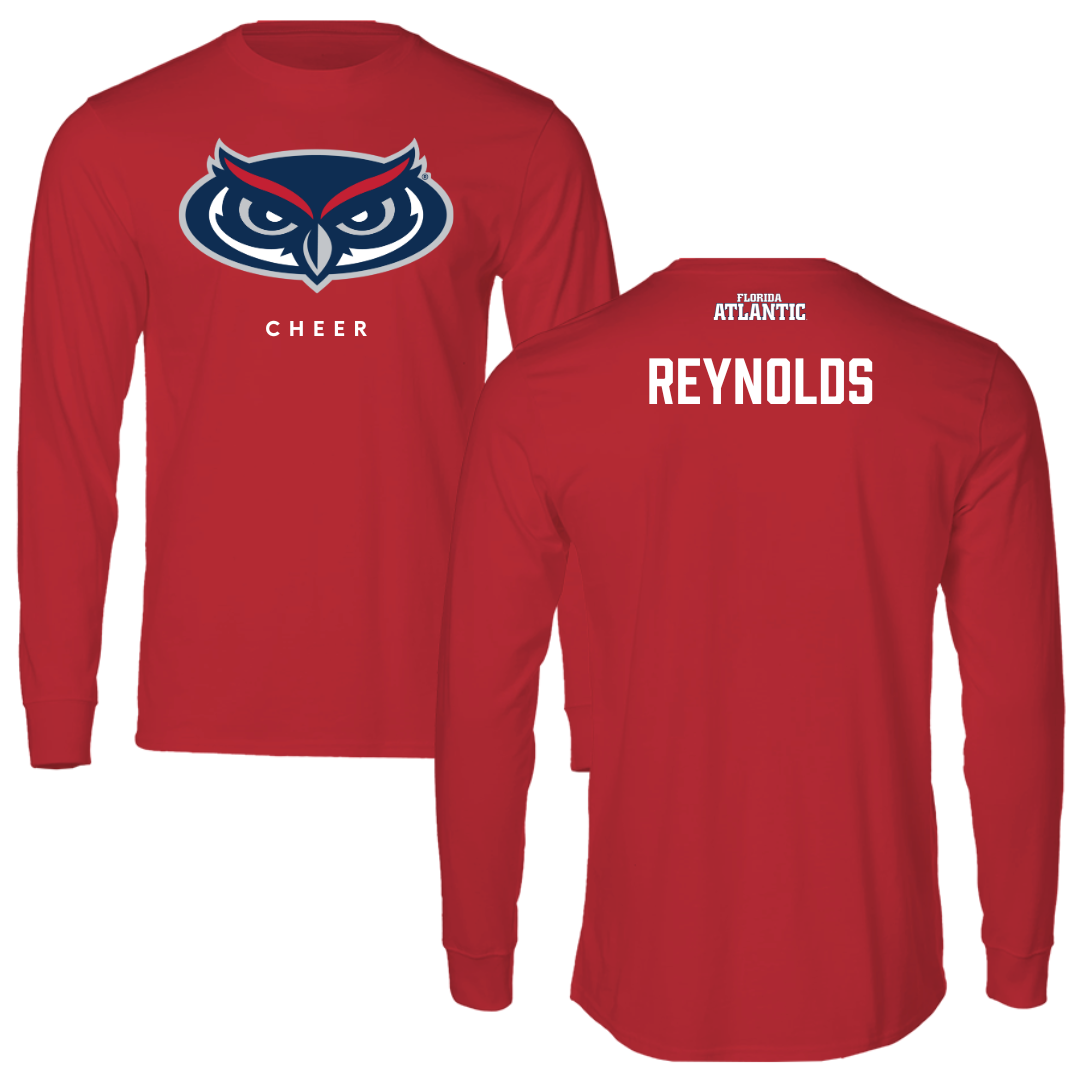 Florida Atlantic University Cheer Red Performance Long Sleeve - Natalie Reynolds