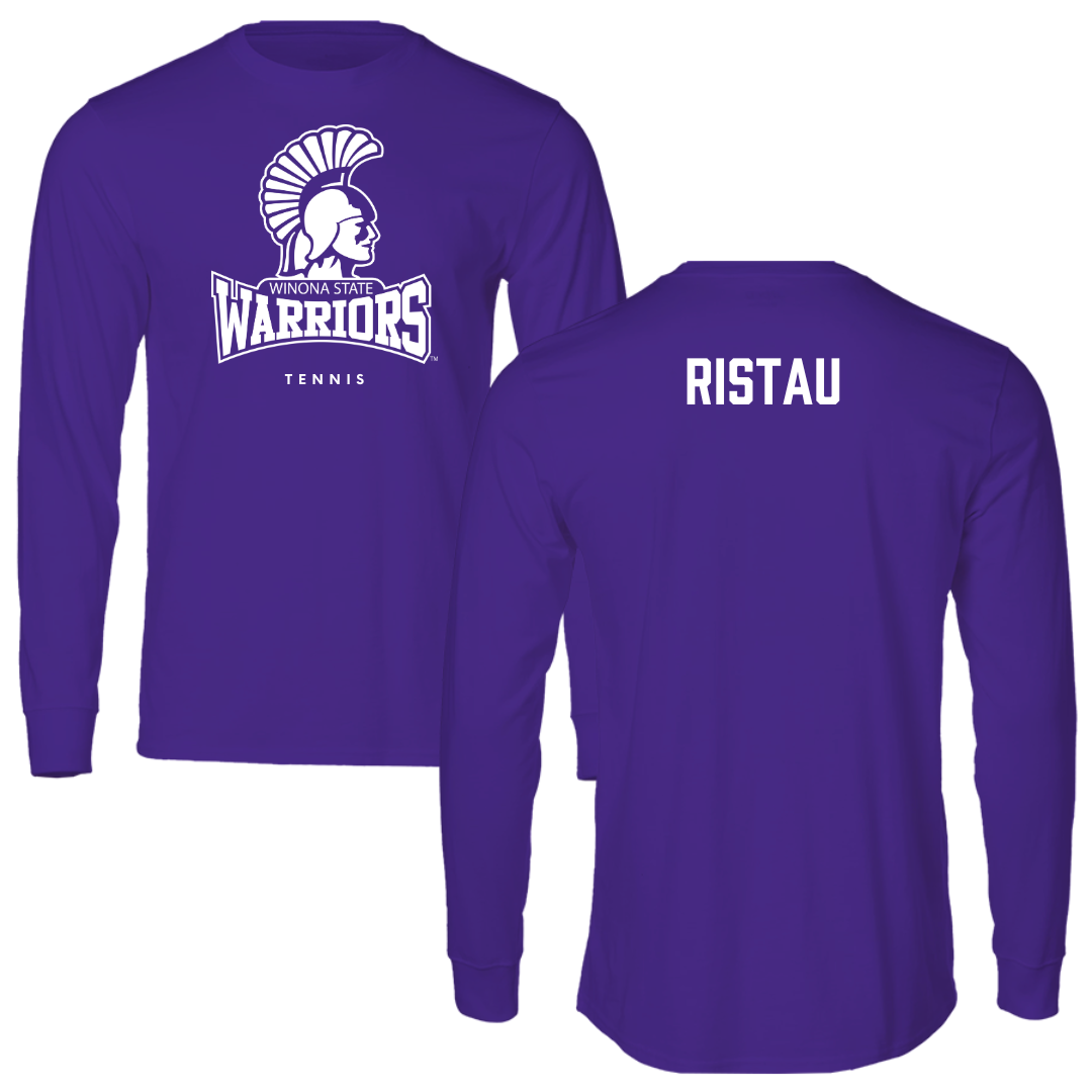 Winona State University Tennis Purple Long Sleeve - Lainy Ristau