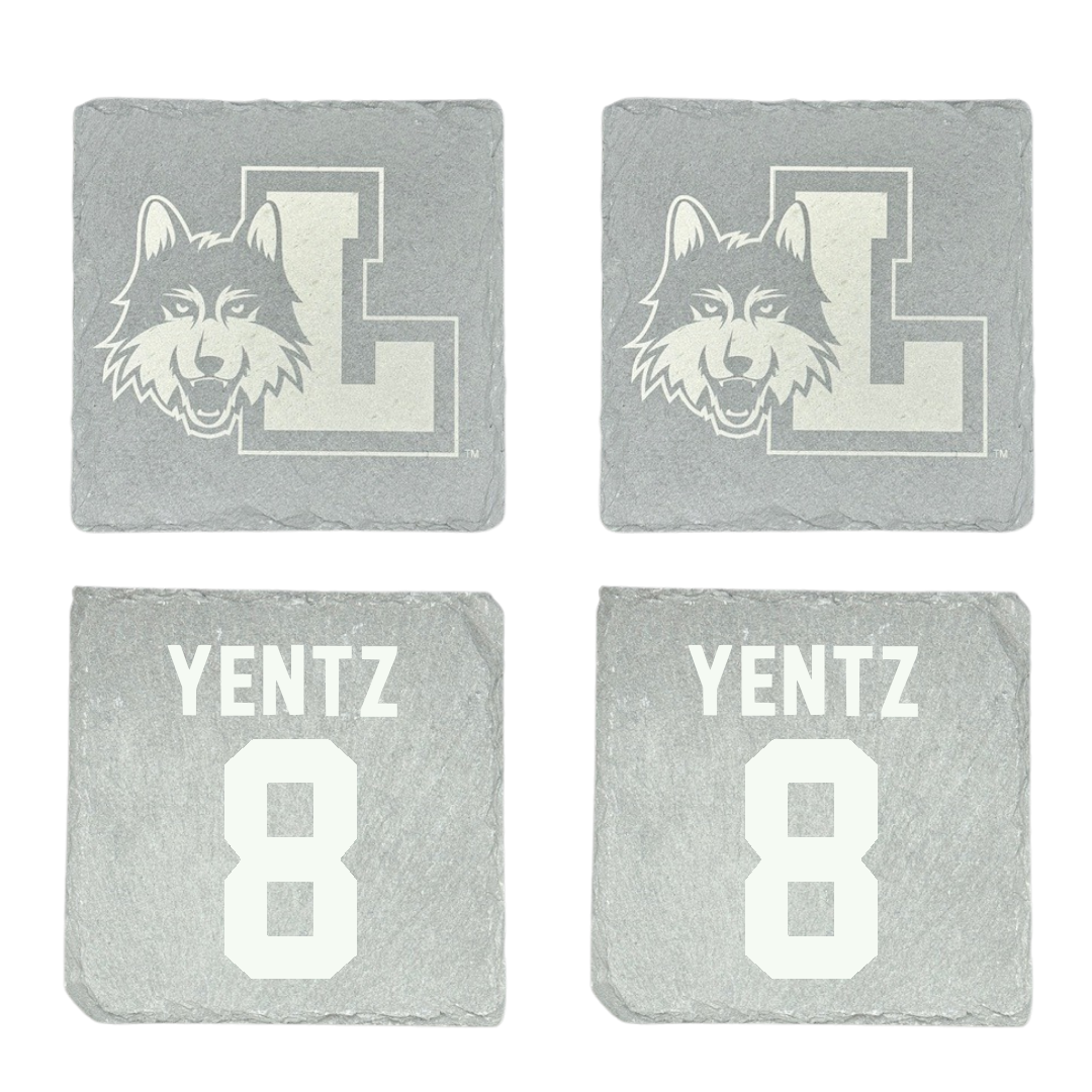 Loyola University-Chicago Volleyball Stone Coaster (4 Pack)  - #8 Jack Yentz