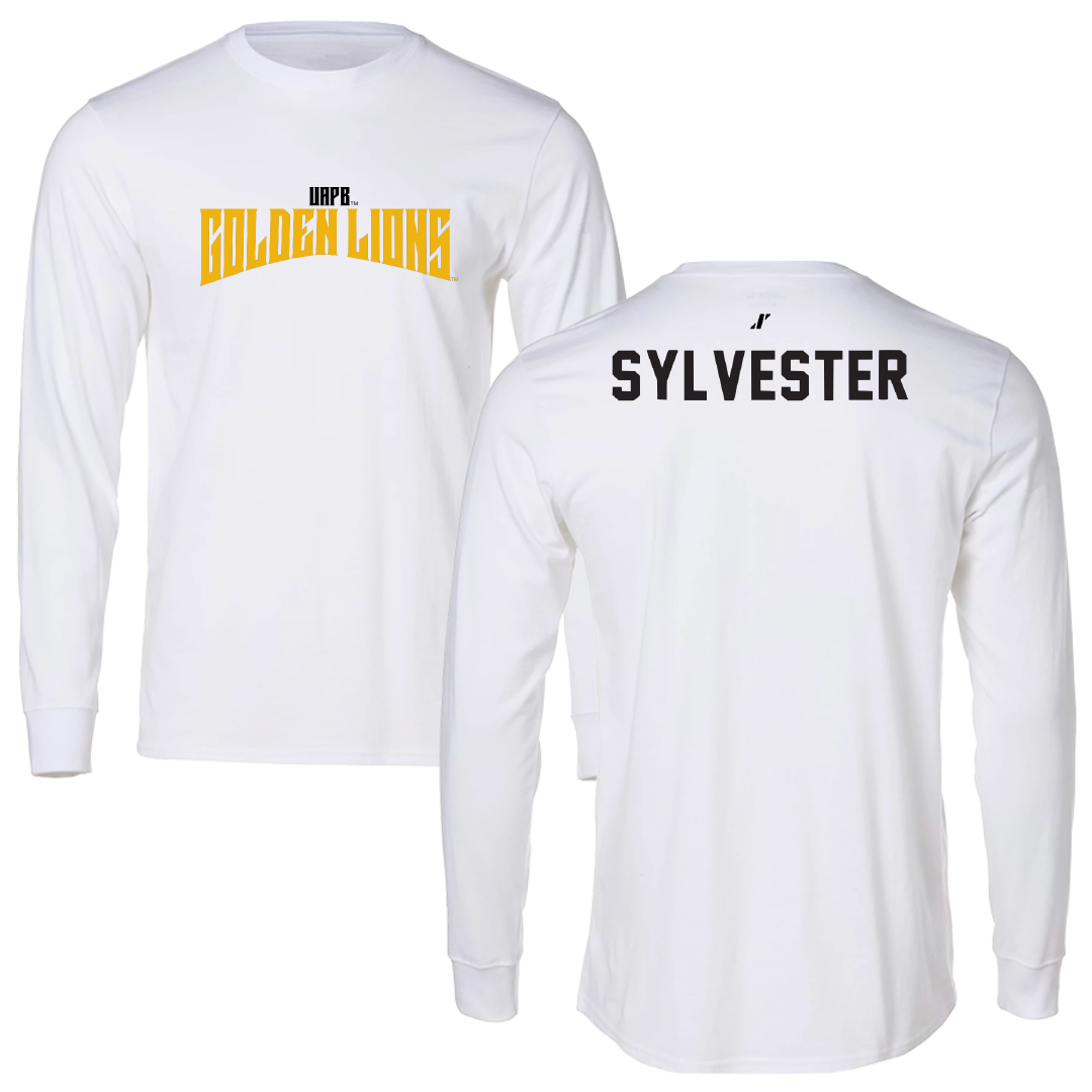 University of Arkansas-Pine Bluff TF and XC White Classic Performance Long Sleeve - Jared Sylvester
