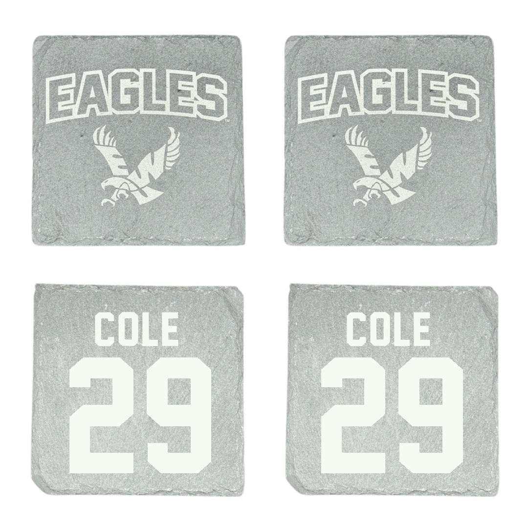 Eastern Washington University Soccer Stone Coaster (4 Pack)  - #29 Elisabeth Cole