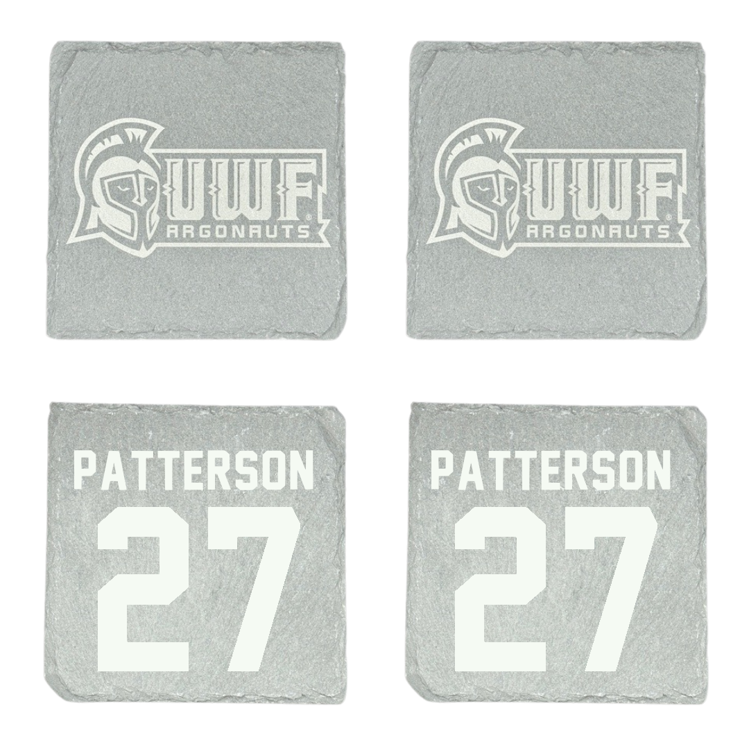 University of West Florida Football Stone Coaster (4 Pack)  - #27 Tyler Patterson