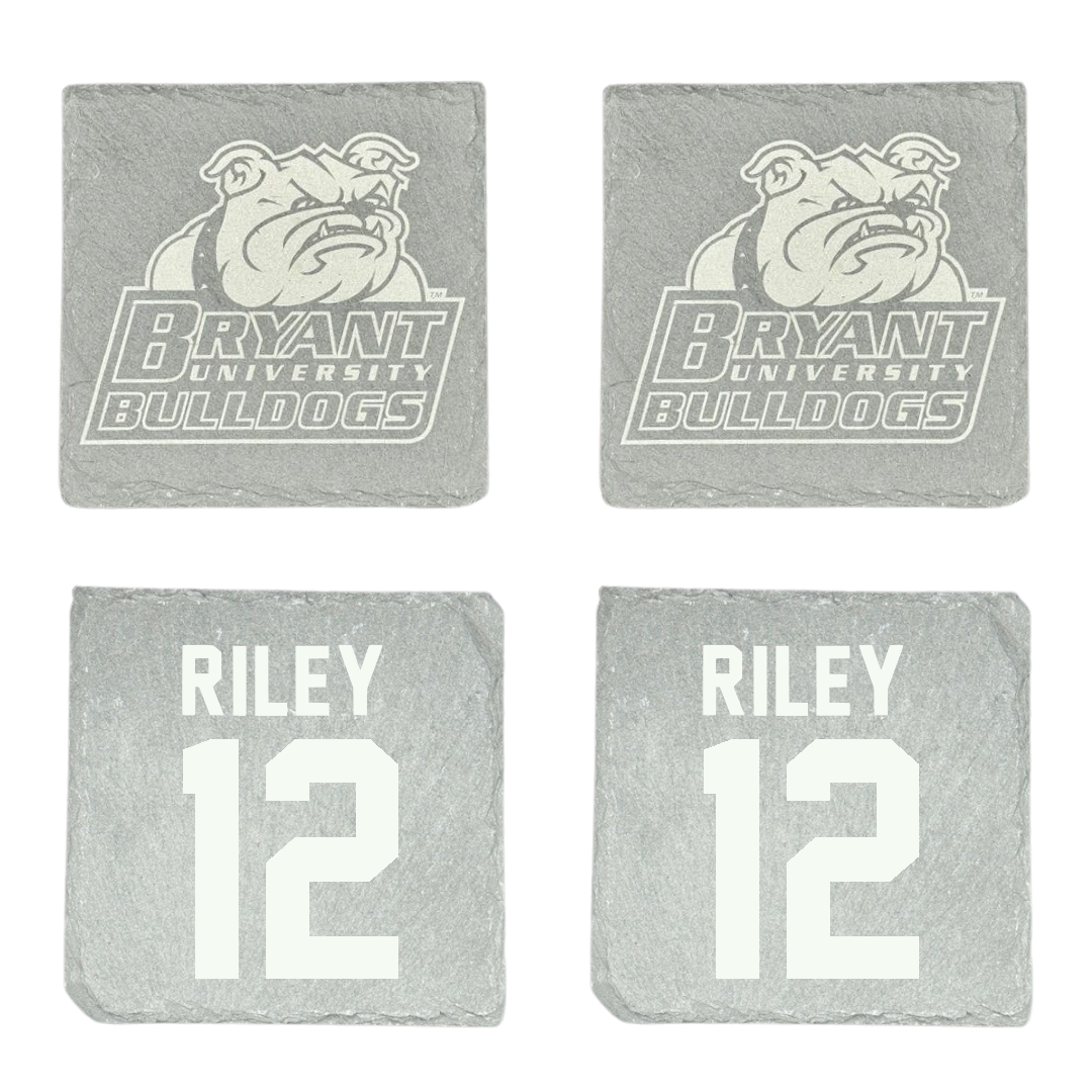 Bryant University Football Stone Coaster (4 Pack)  - #12 Tristen Riley