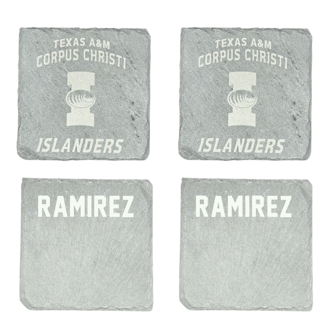 Texas A&M University-Corpus Christi Golf Stone Coaster (4 Pack)  - Lucia Ramirez