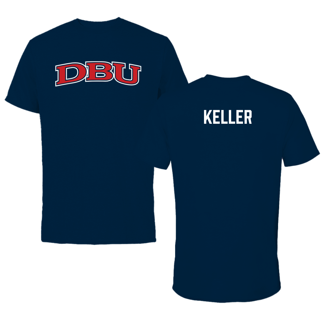 Dallas Baptist University TF and XC Navy DBU Tee - KayCee Keller