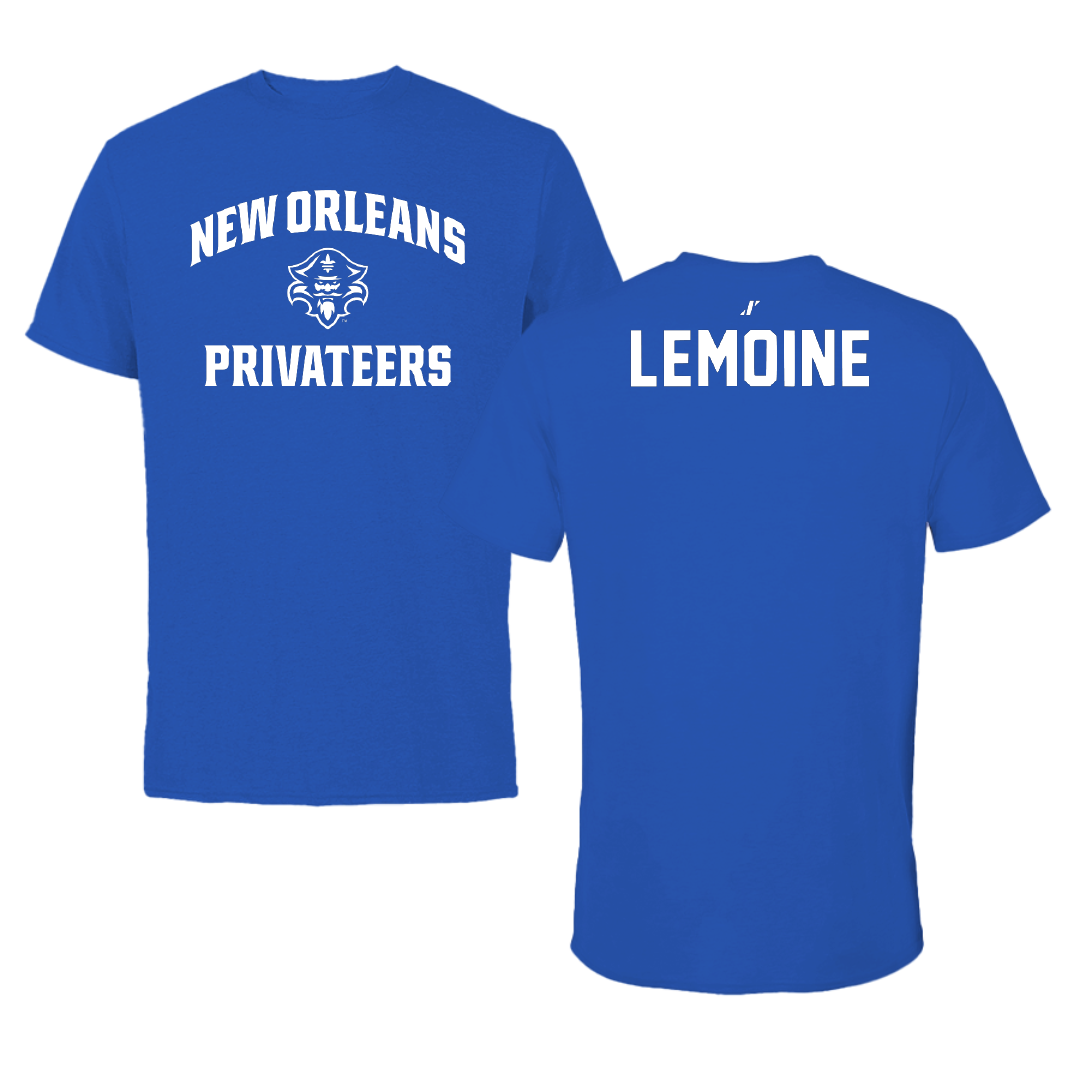 University of New Orleans POM Blue General Tee - Maysie Lemoine