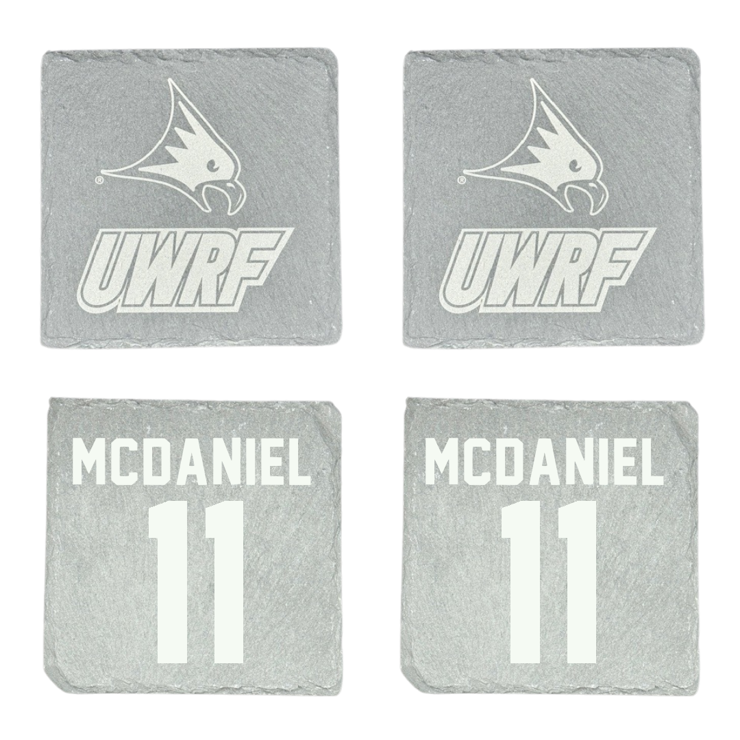 University of Wisconsin-River Falls Soccer Stone Coaster (4 Pack)  - #11 Brooke McDaniel