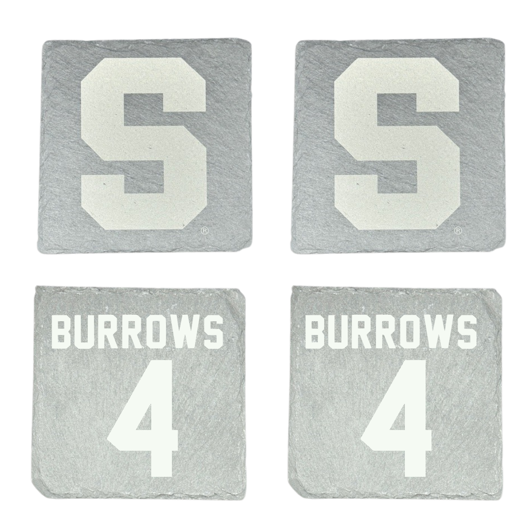 Syracuse University Basketball Stone Coaster (4 Pack)  - #4 Sophie Burrows