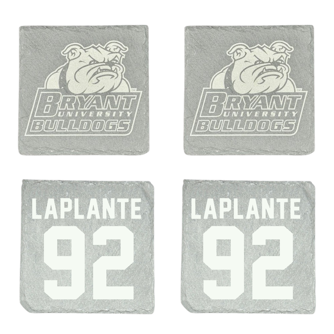 Bryant University Football Stone Coaster (4 Pack)  - #92 Nathan LaPlante