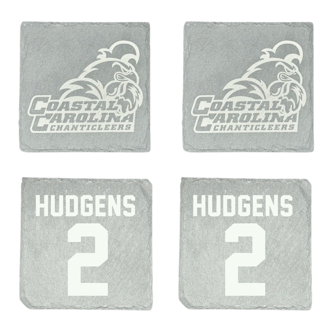 Coastal Carolina University Softball Stone Coaster (4 Pack)  - #2 Clara Hudgens