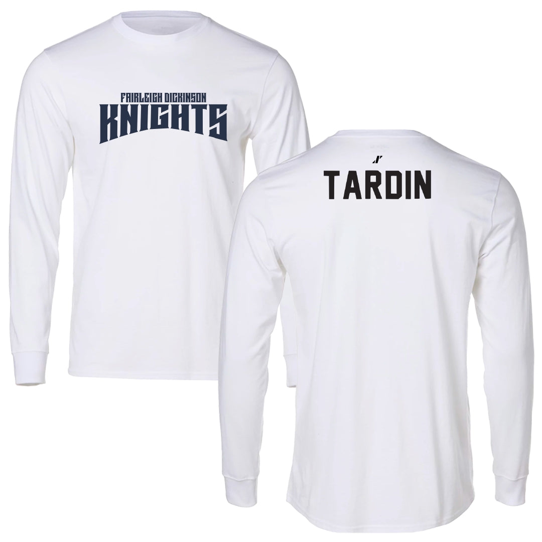 Fairleigh Dickinson University-Metropolitan Campus Tennis White Classic Performance Long Sleeve - Fernando Tardin