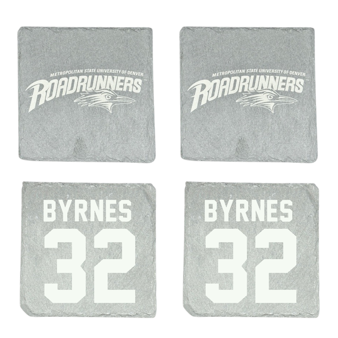 Metropolitan State University of Denver Basketball Stone Coaster (4 Pack)  - #32 Amanda Byrnes