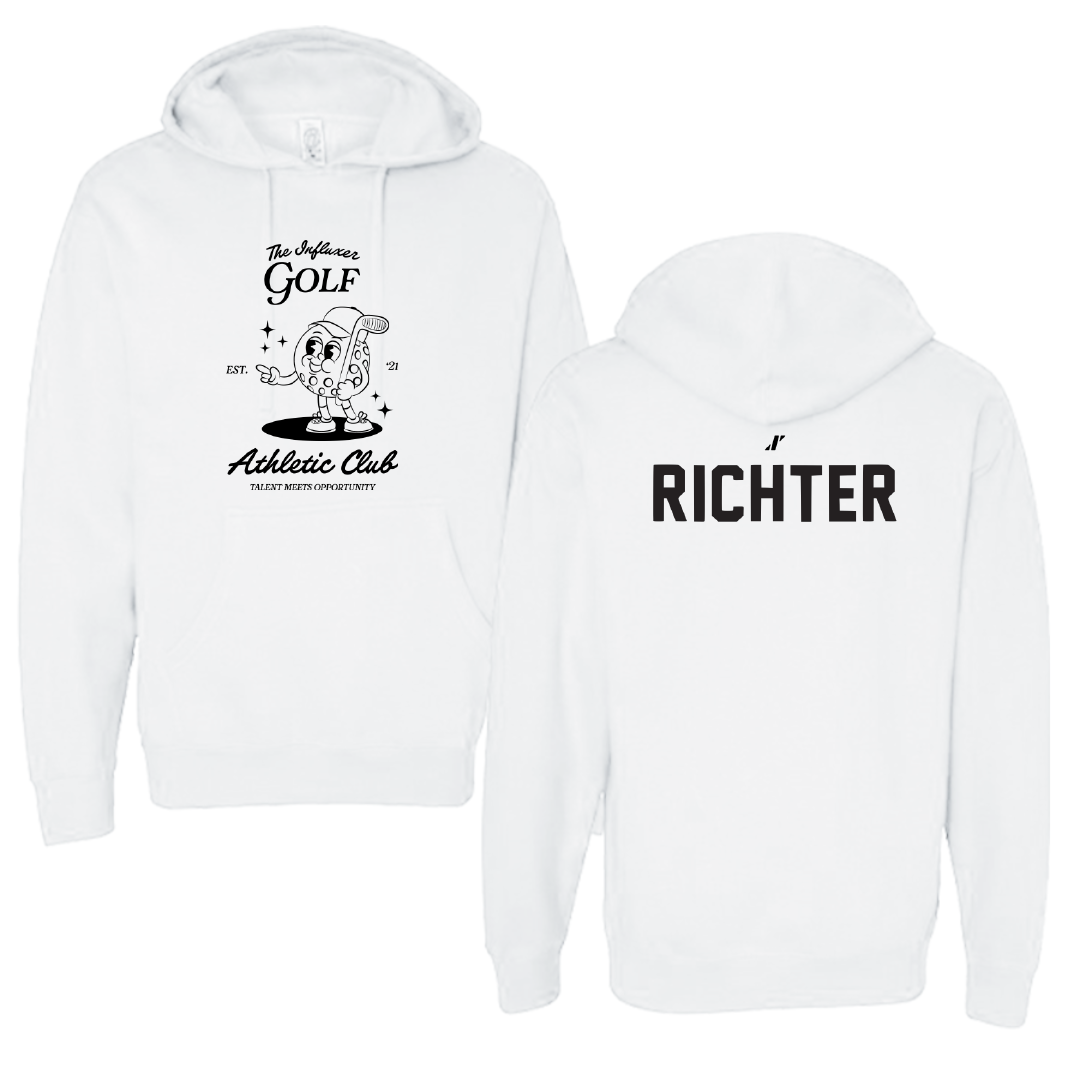 Golf White Influxer Athletic Club Hoodie - Paige Richter