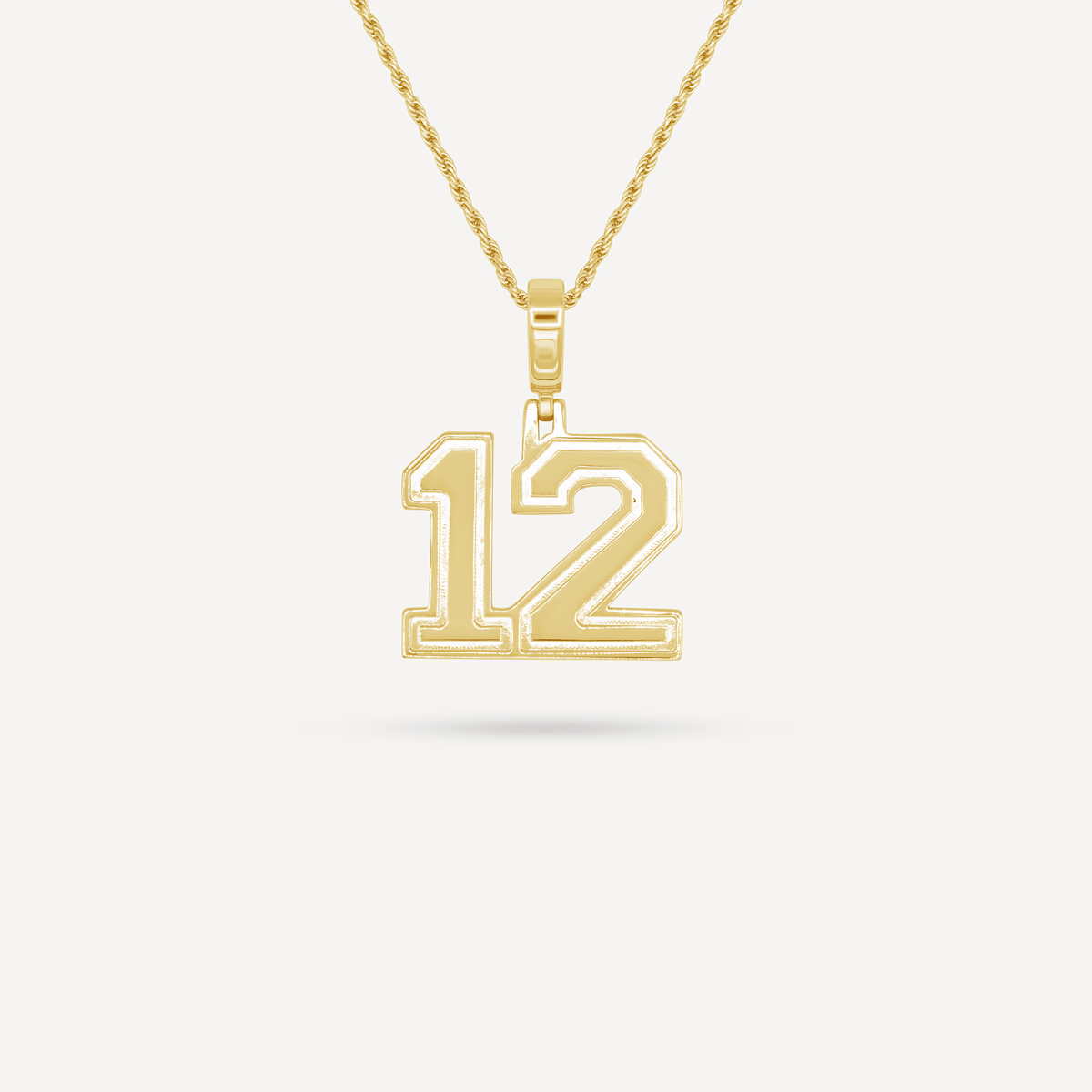 Gold Presidents Pendant and Chain - #12 Luke Smith