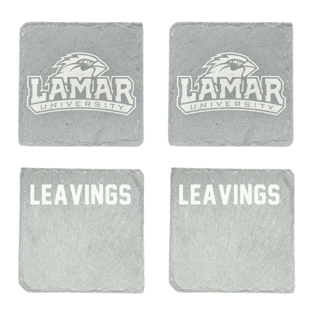 Lamar University Cheer Stone Coaster (4 Pack)  - Shelby Leavings