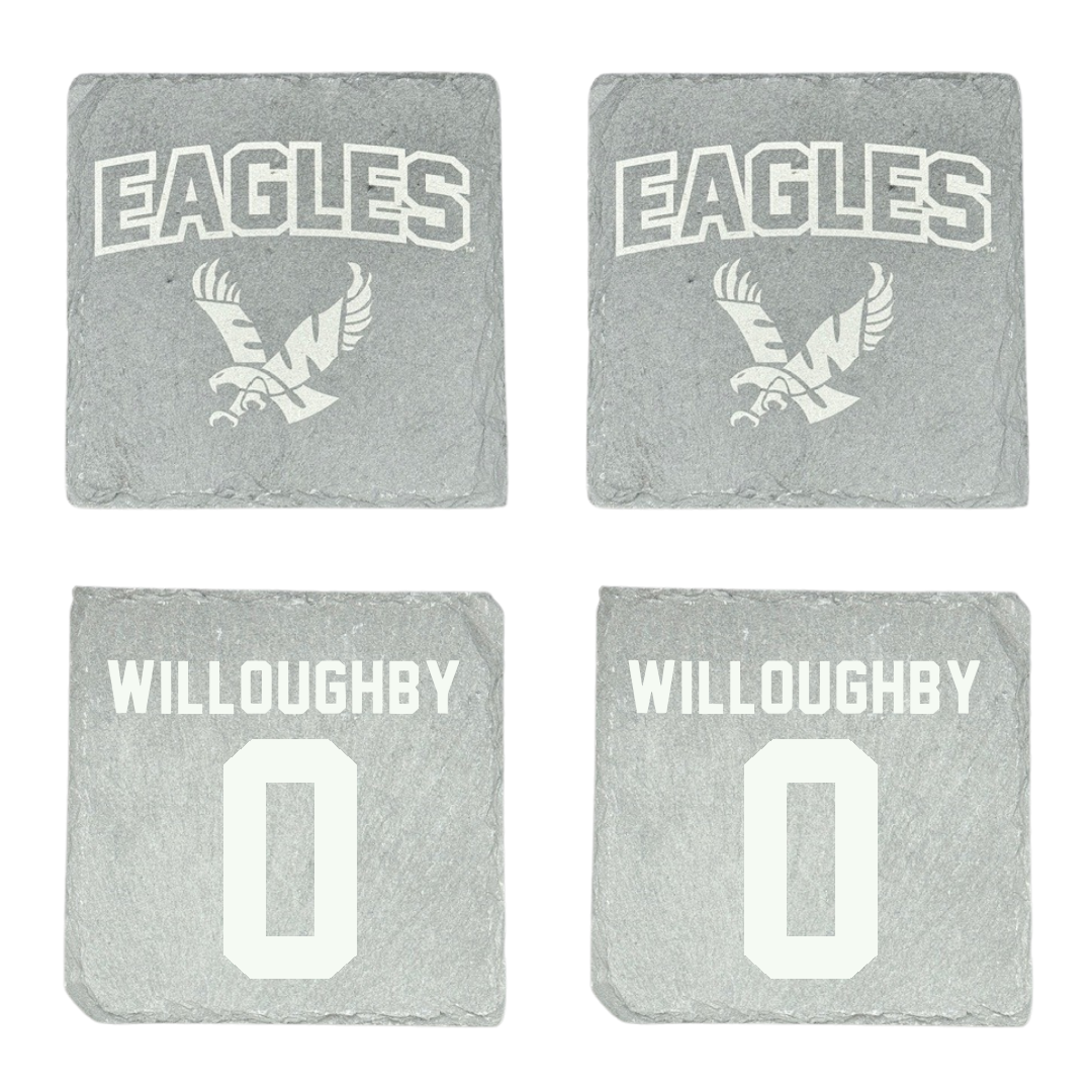 Eastern Washington University Soccer Stone Coaster (4 Pack)  - #0 Kamryn Willoughby